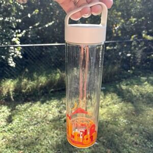 Starbucks Nashville Tennessee Glass Water Bottle You Are Here Collection 18.5oz